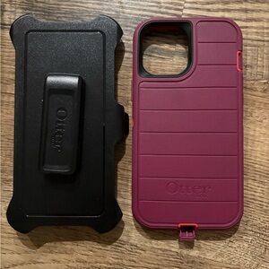 OtterBox Magenta and Black Phone Case